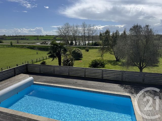 maison à vendre - 6 pièces - 157.0 m2 - HEUGUEVILLE SUR SIENNE - 50 - BASSE-NORMANDIE - Century 21 Royer Immo