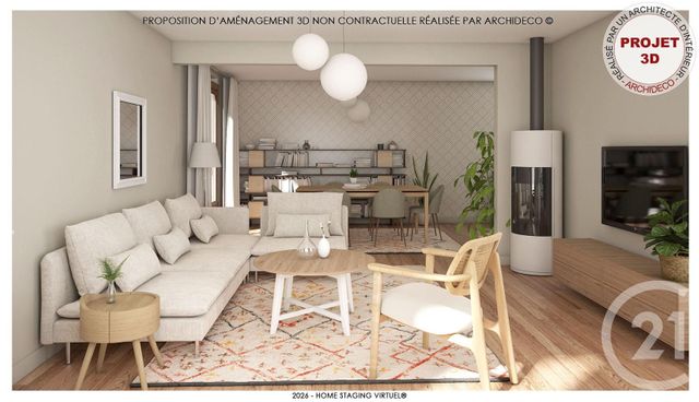 maison à vendre - 6 pièces - 125.0 m2 - GOUVILLE SUR MER - 50 - BASSE-NORMANDIE - Century 21 Royer Immo