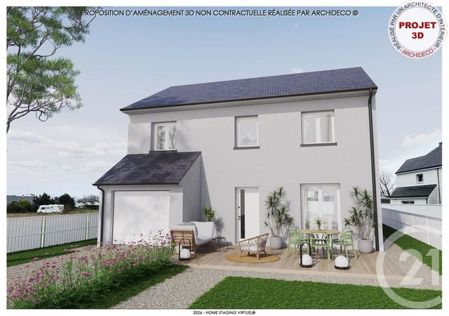 maison à vendre - 5 pièces - 122.73 m2 - AGON COUTAINVILLE - 50 - BASSE-NORMANDIE - Century 21 Royer Immo