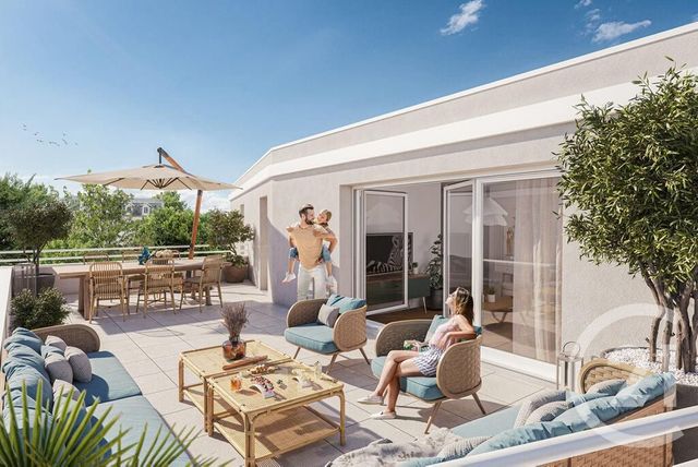 Afficher la photo en grand Appartement F2 à vendre - 2 pièces - 43.44 m2 - DONVILLE LES BAINS - 50 - BASSE-NORMANDIE - Century 21 Royer Immo