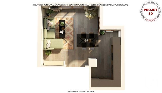 Afficher la photo en grand Appartement F3 à vendre - 3 pièces - 95.51 m2 - GRANVILLE - 50 - BASSE-NORMANDIE - Century 21 Royer Immo