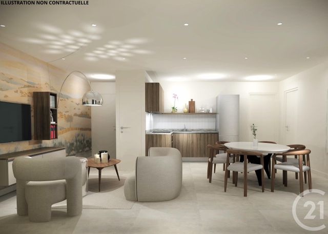 Appartement F3 à vendre - 3 pièces - 67.4 m2 - JULLOUVILLE - 50 - BASSE-NORMANDIE - Century 21 Royer Immo