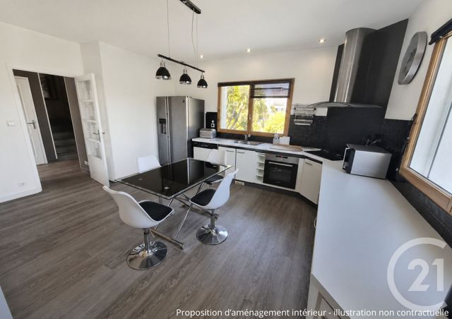 maison à vendre - 6 pièces - 140.85 m2 - DONVILLE LES BAINS - 50 - BASSE-NORMANDIE - Century 21 Royer Immo